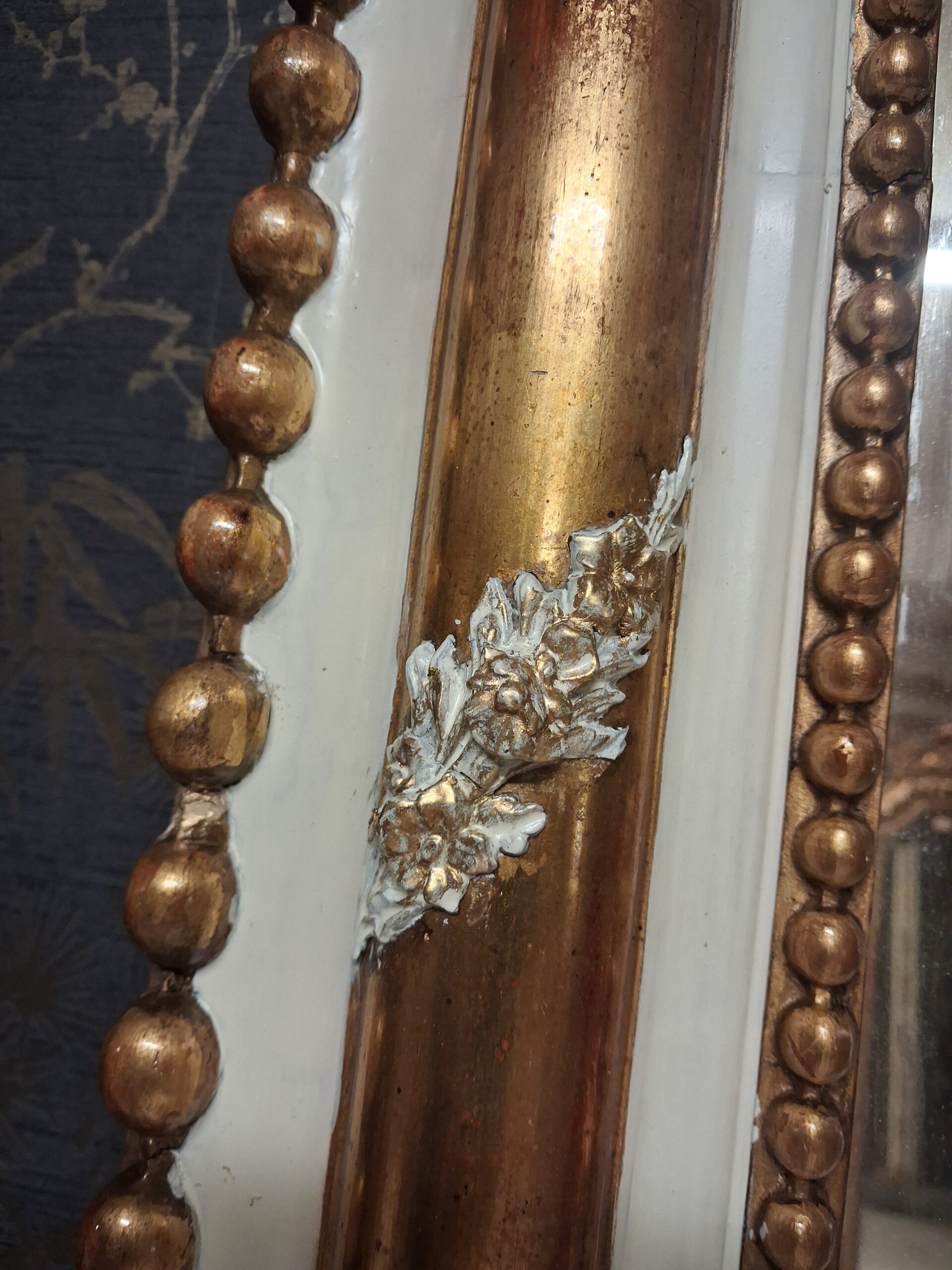 Miroir époque louis Philippe 186 x 145 – Image 4