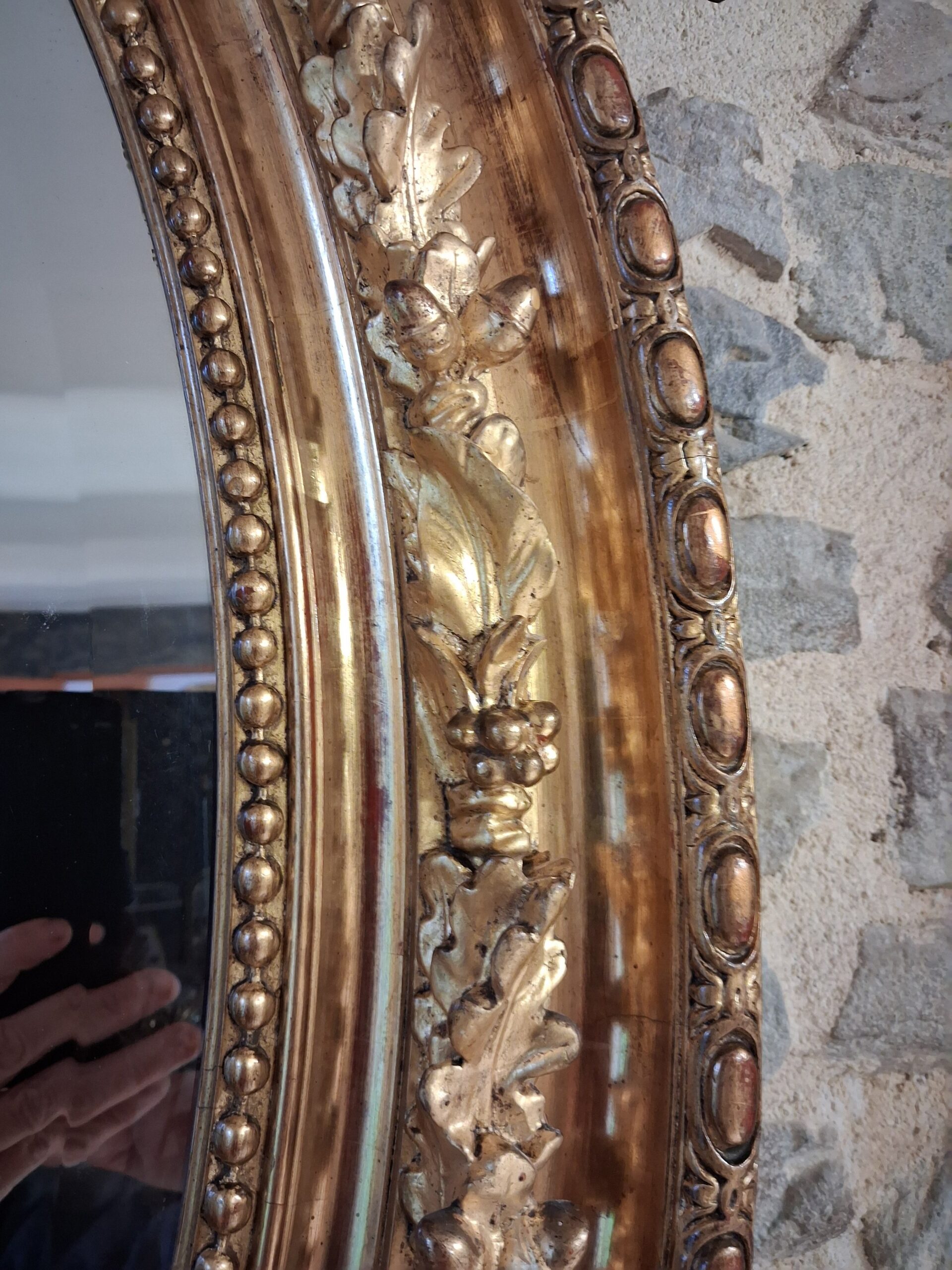 Miroir Oval XIX 146 x 100 – Image 10