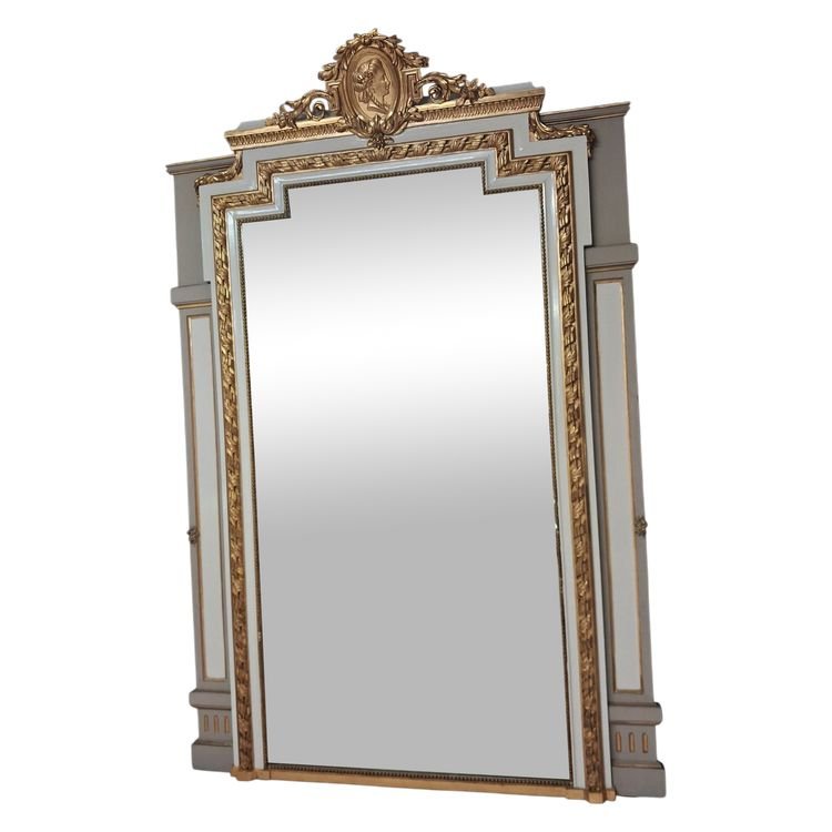 Miroir/ trumeau XIX 216 x 141