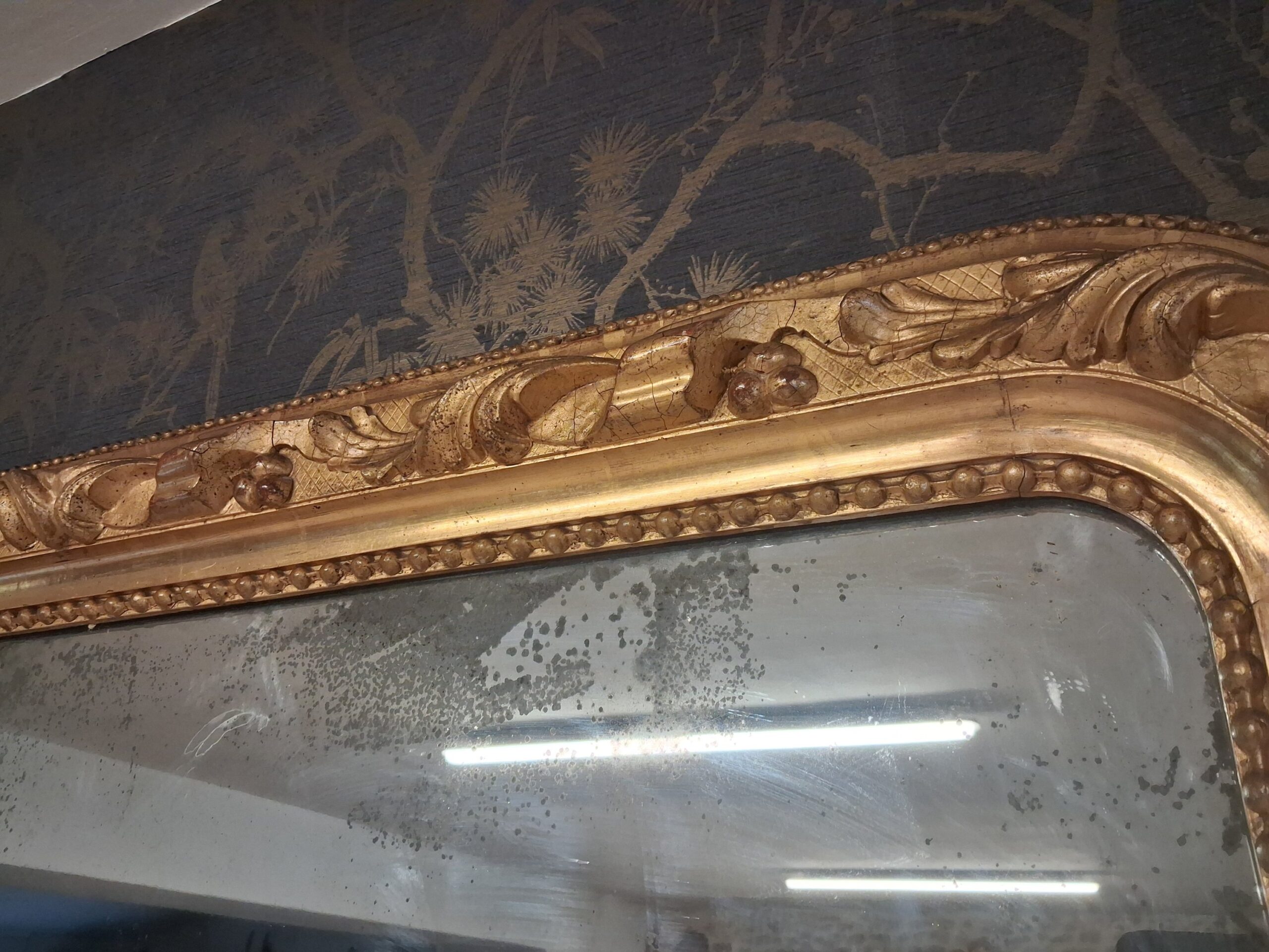 Miroir époque XIX 2m x 1m20 – Image 5