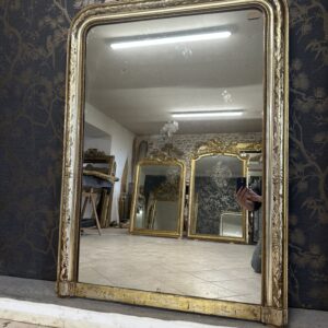 Miroir Louis Philippe argent 133x98