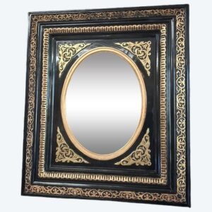 Miroir époque Napoléon III 45x39