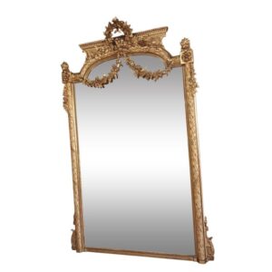 Miroir XIX à guirlandes 191 x 124
