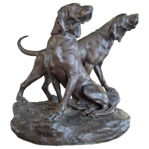 Bronze signé L.BUREAU 1866/1906