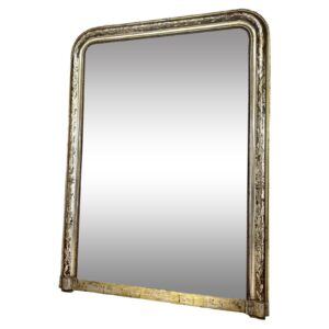 Miroir  louis Philippe argent 135 x 98