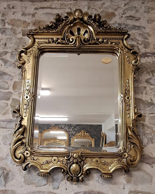 Miroir XIX Style Louis XV 85 x 62 – Image 2