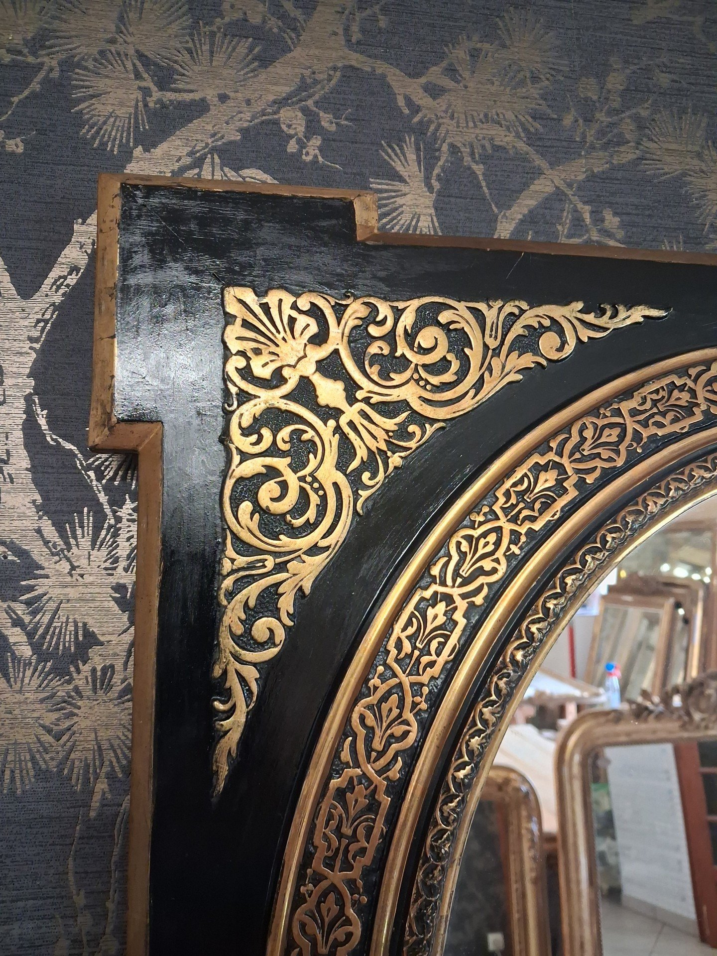 Miroir Napoléon III 70 x 62 – Image 9