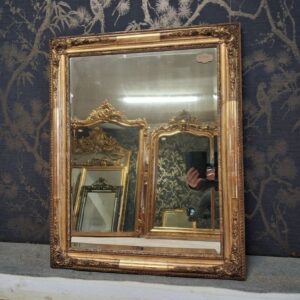 Miroir époque restauration 77x63