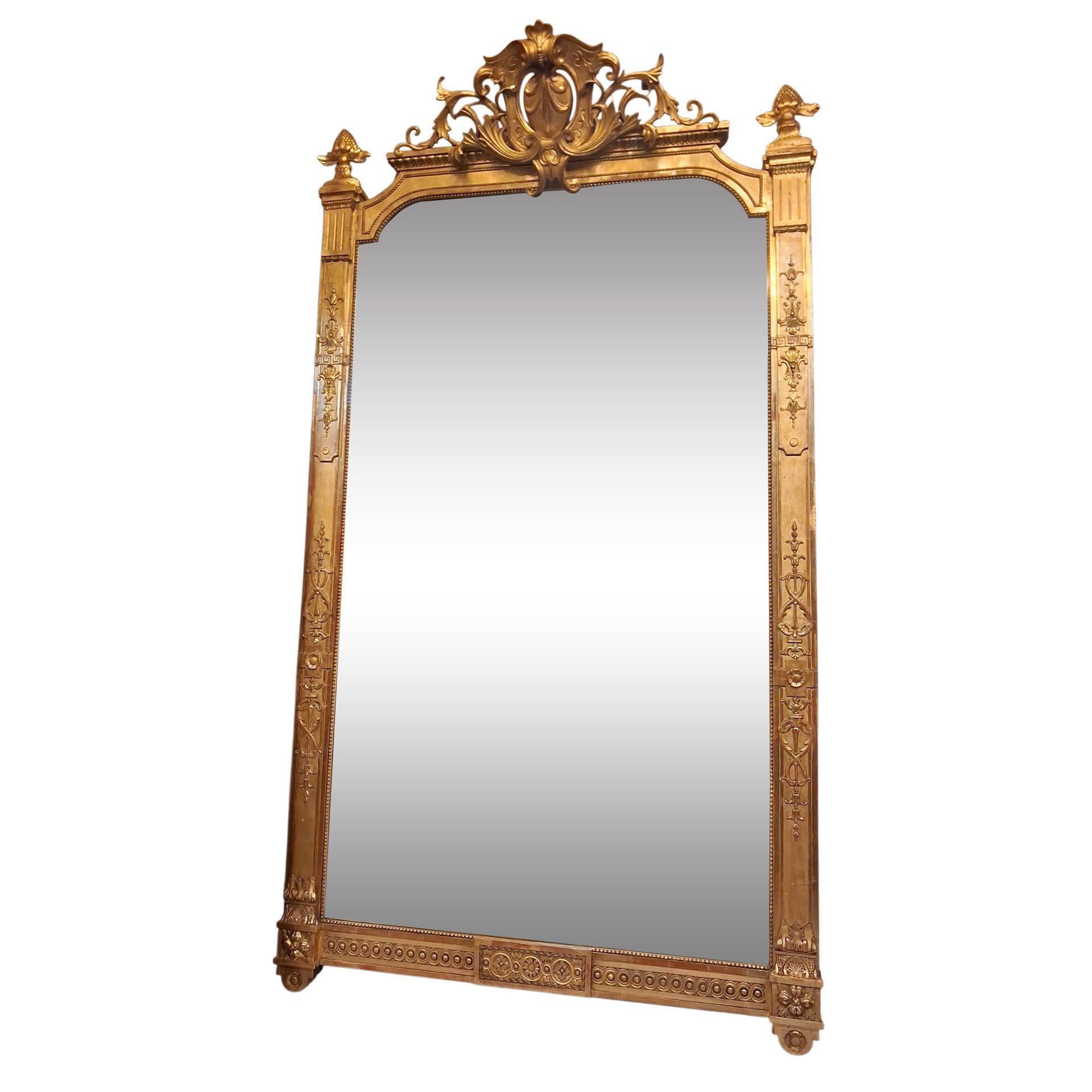 Miroir époque XIX 214 x 116