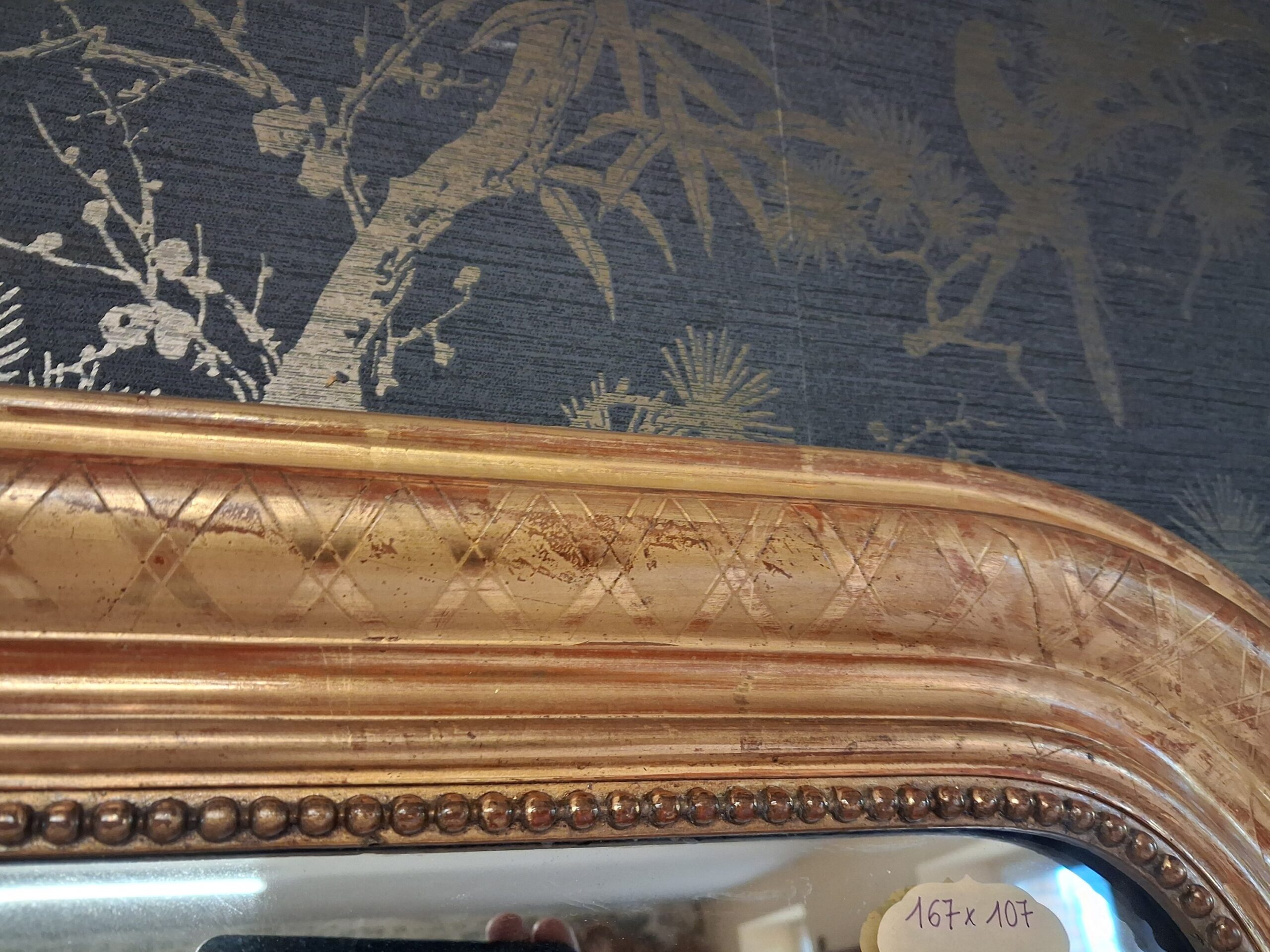 Miroir louis Philippe 167 x 107 – Image 4