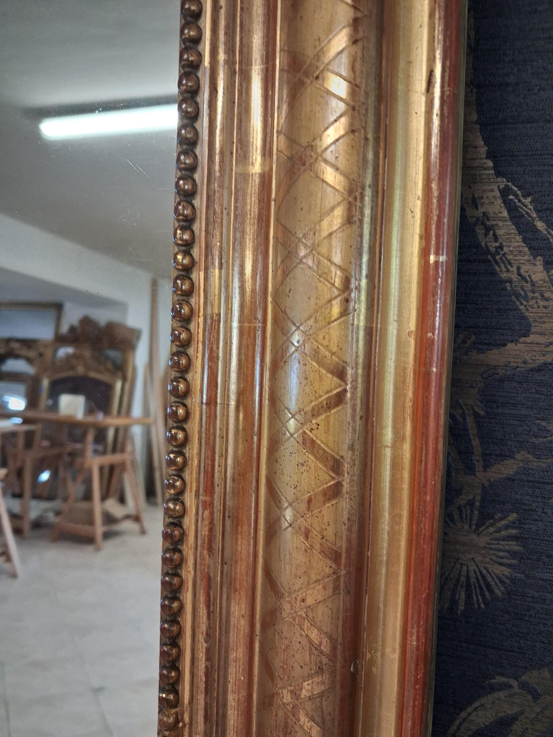 Miroir louis Philippe 167 x 107 – Image 7