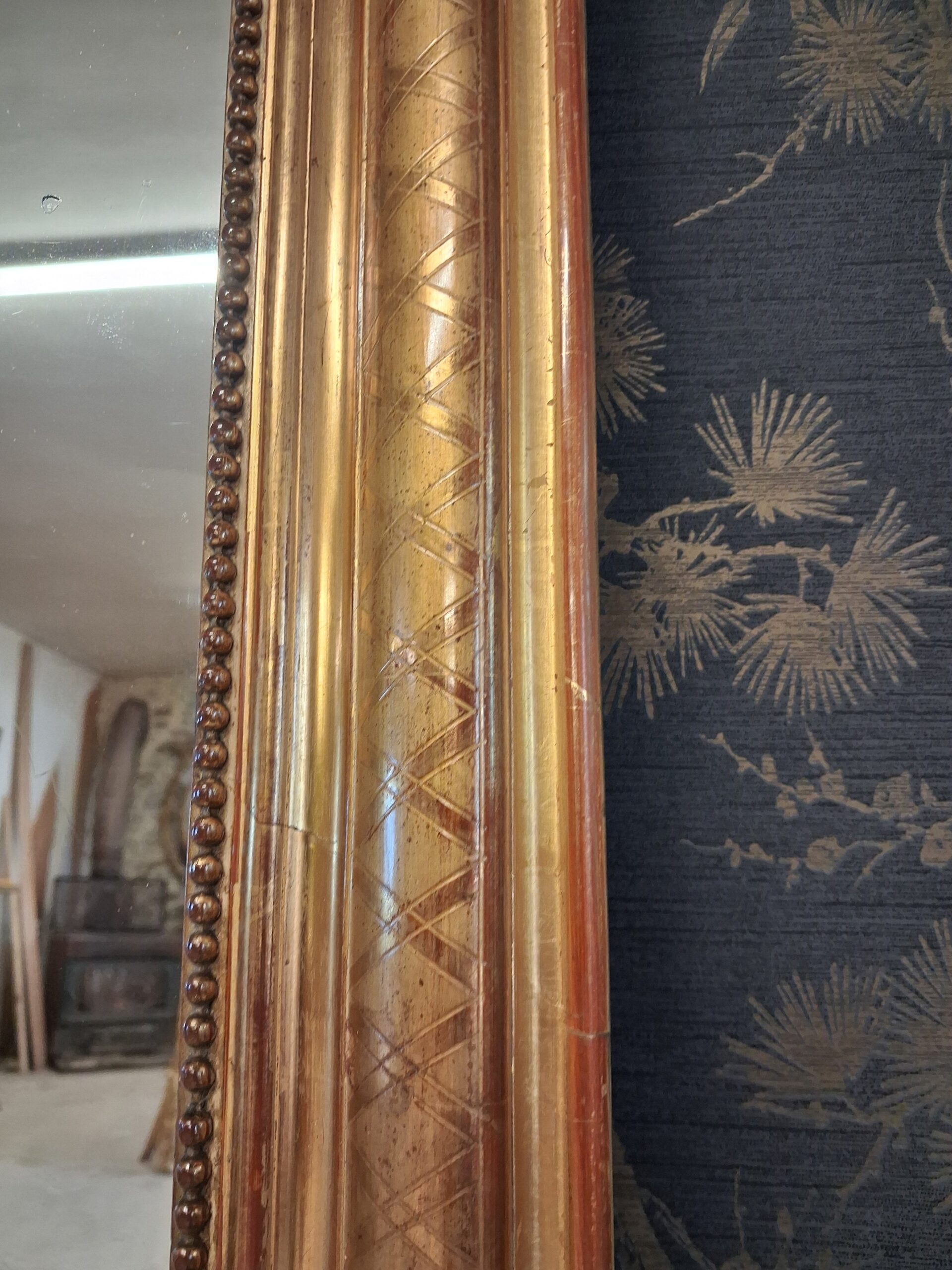 Miroir louis Philippe 167 x 107 – Image 11
