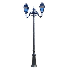 Candélabres urbains en fonte