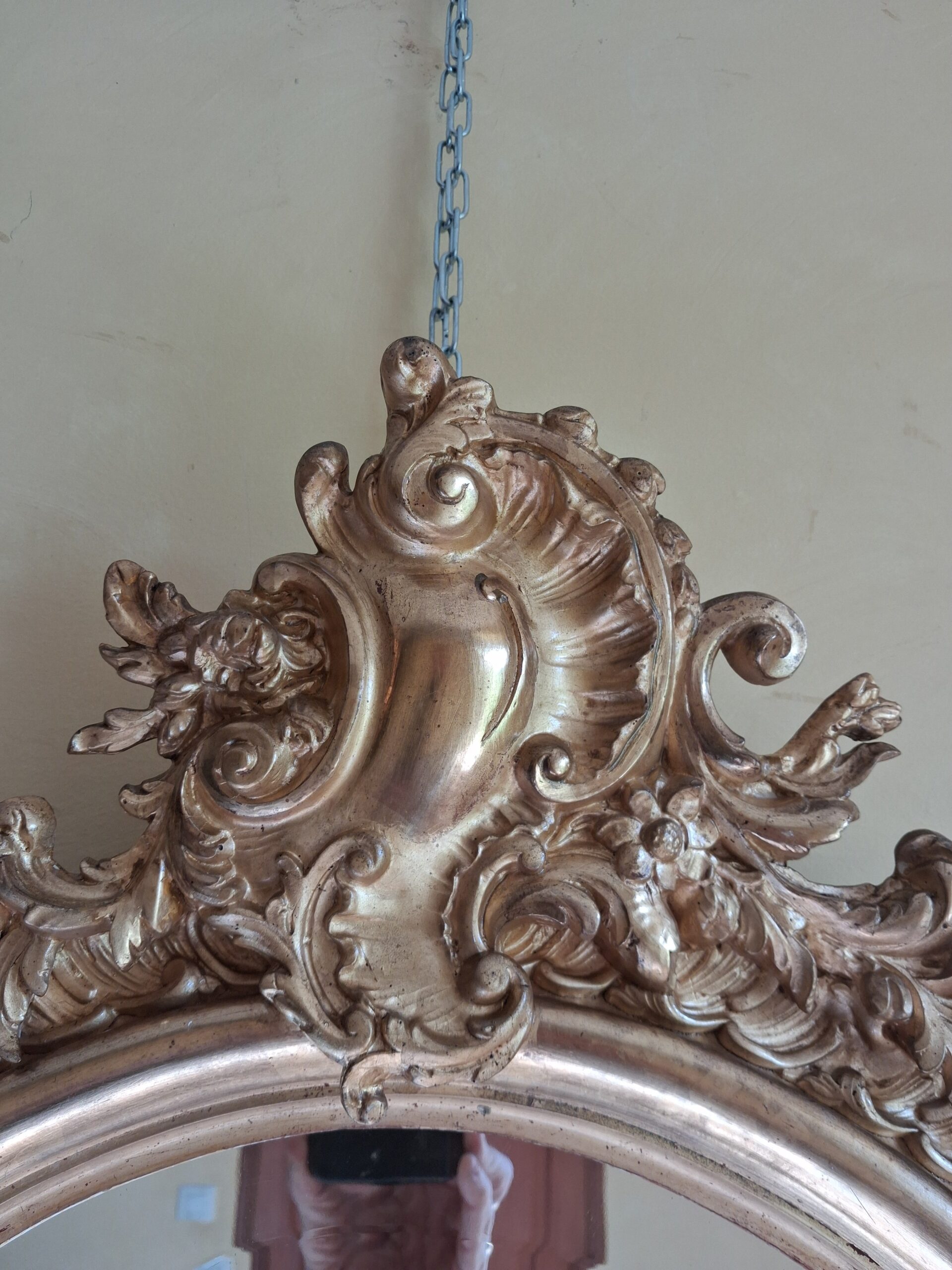 Miroir Oval Napoléon III 1m08 x 70cm – Image 4