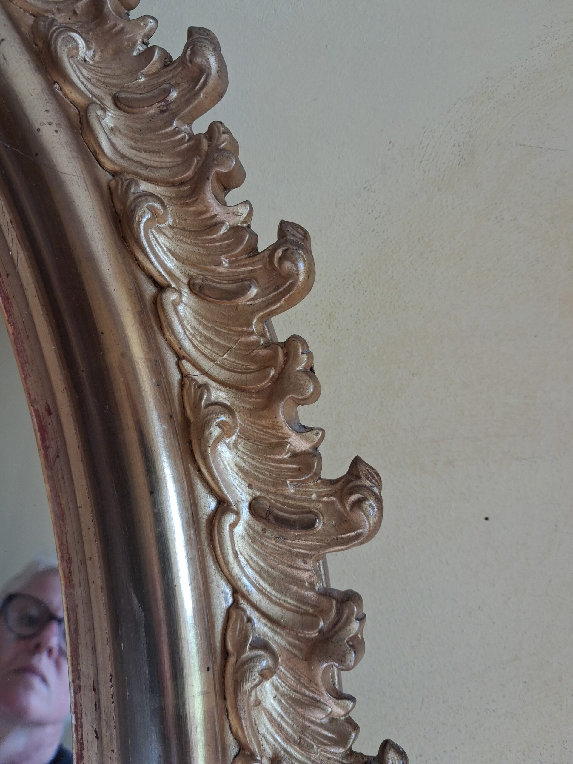 Miroir Oval Napoléon III 1m08 x 70cm – Image 8