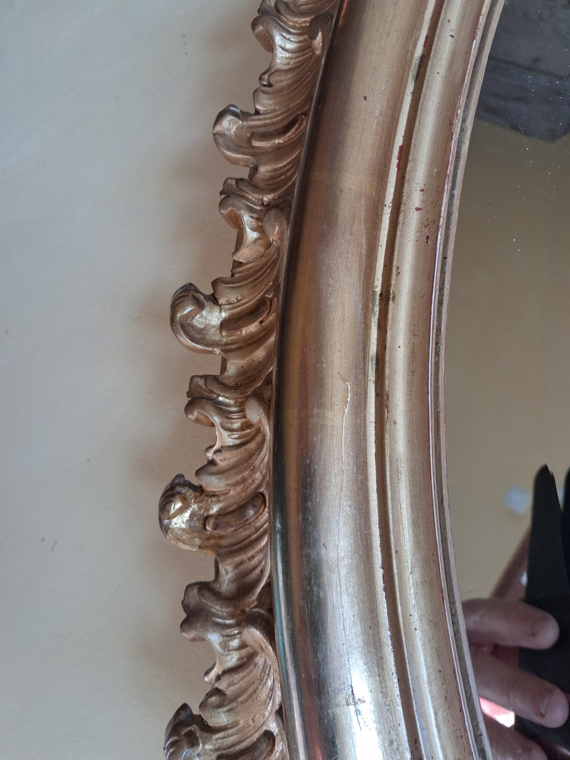 Miroir Oval Napoléon III 1m08 x 70cm – Image 6